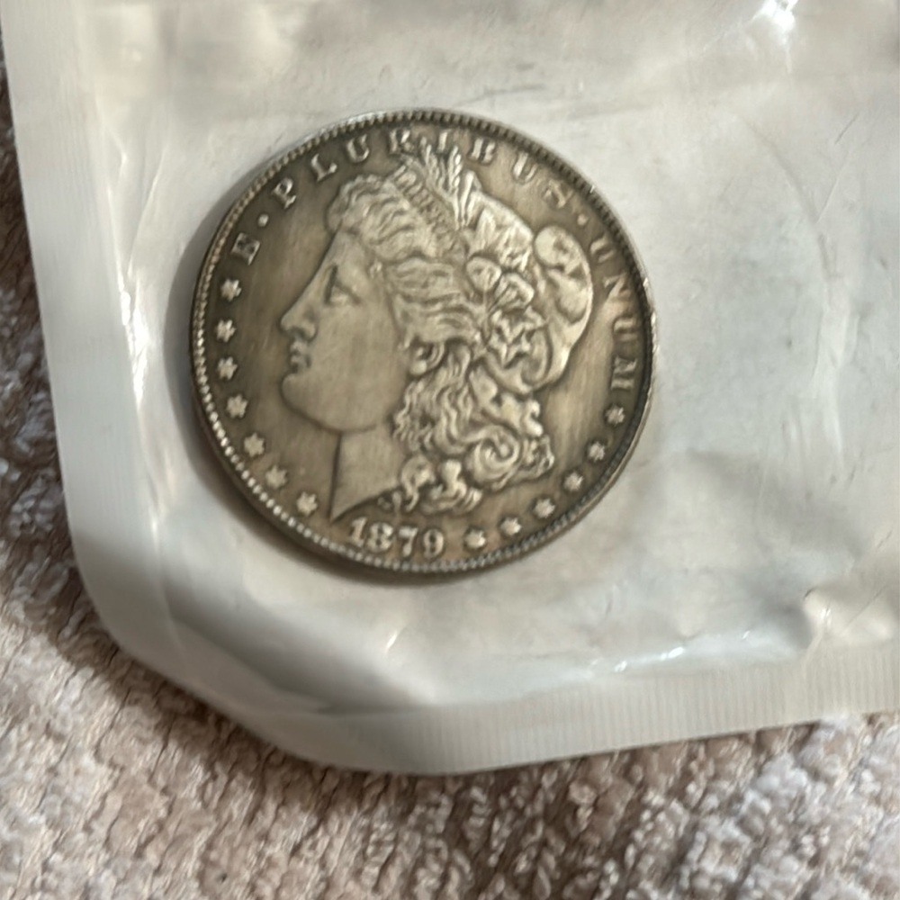 1879 coin Morgan silver